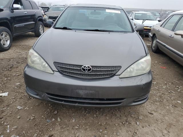 4T1BE32K13U759677 - 2003 TOYOTA CAMRY LE GRAY photo 5