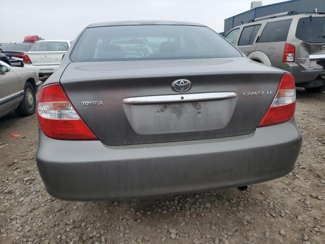 4T1BE32K13U759677 - 2003 TOYOTA CAMRY LE GRAY photo 6