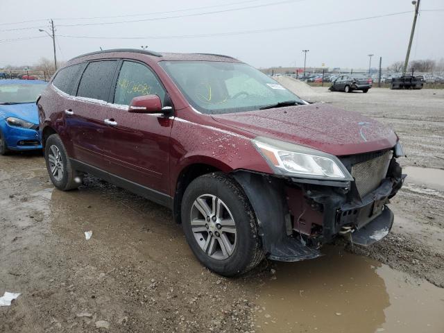 1GNKRGKD6FJ373724 - 2015 CHEVROLET TRAVERSE LT BURGUNDY photo 4