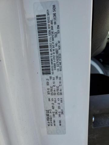 3C6TRVAG3GE108827 - 2016 RAM PROMASTER 1500 STANDARD WHITE photo 13