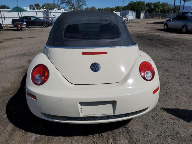 3VWPG31Y98M409894 - 2008 VOLKSWAGEN NEW BEETLE CONVERTIBLE S CREAM photo 6