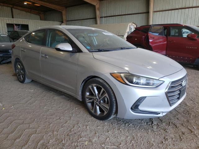 KMHD84LF3HU069203 - 2017 HYUNDAI ELANTRA SE SILVER photo 4