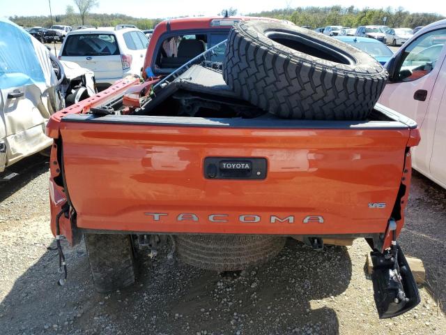 3TMDZ5BN2GM007357 - 2016 TOYOTA TACOMA DOUBLE CAB ORANGE photo 6