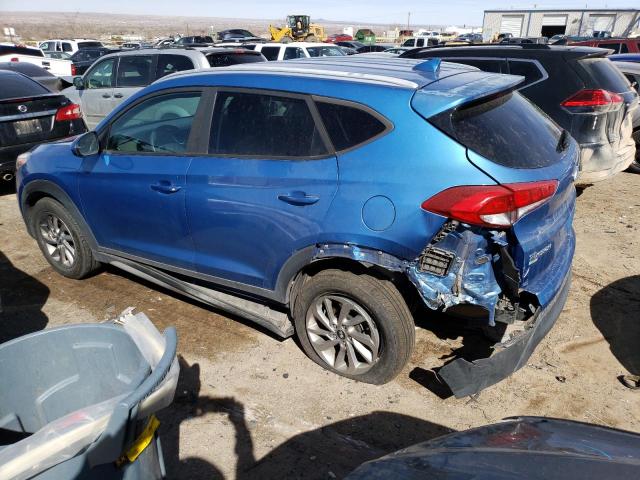 KM8J3CA47JU703602 - 2018 HYUNDAI TUCSON SEL BLUE photo 2