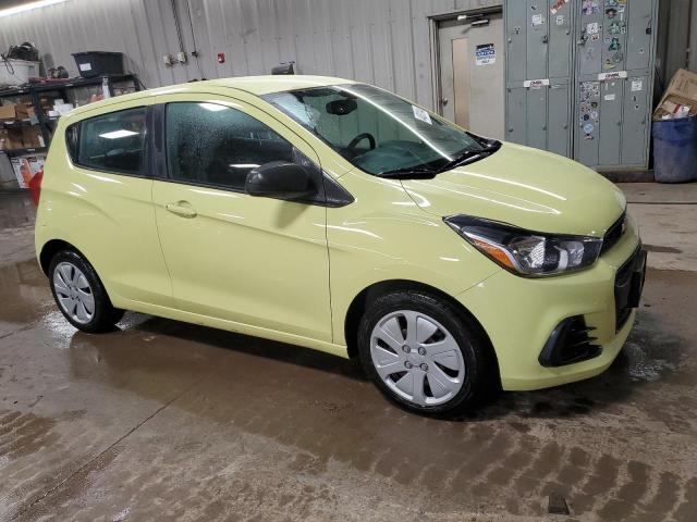 KL8CB6SAXHC753411 - 2017 CHEVROLET SPARK LS YELLOW photo 4