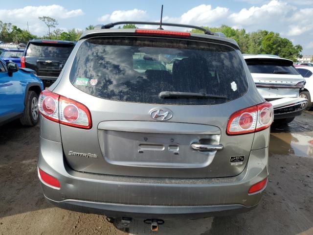 5XYZK4AG6CG142937 - 2012 HYUNDAI SANTA FE LIMITED GRAY photo 6