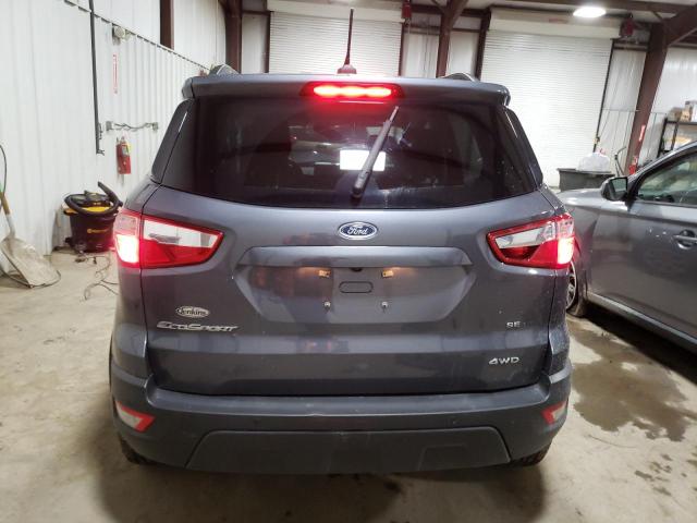 MAJ6S3GL2MC400433 - 2021 FORD ECOSPORT SE GRAY photo 6