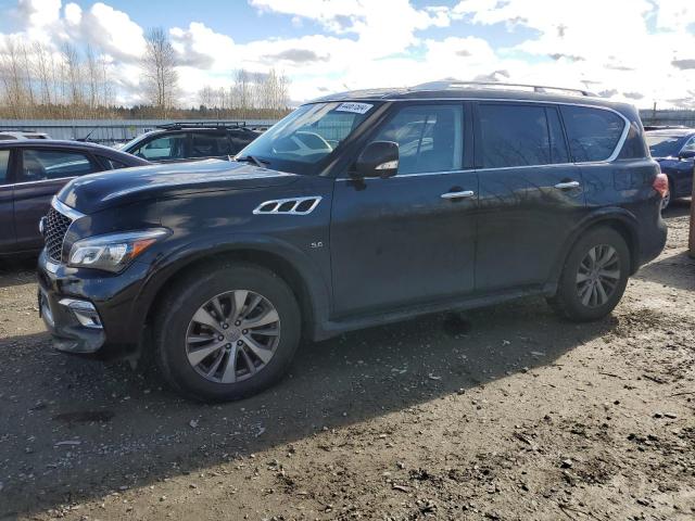 JN8AZ2NEXH9154303 - 2017 INFINITI QX80 BASE BLACK photo 1