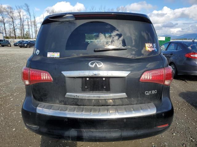 JN8AZ2NEXH9154303 - 2017 INFINITI QX80 BASE BLACK photo 6