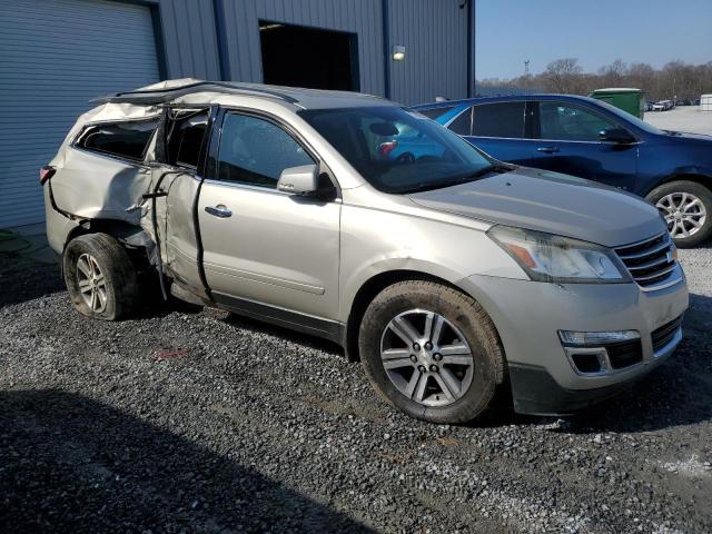 1GNKRGKD1FJ351694 - 2015 CHEVROLET TRAVERSE LT GOLD photo 4