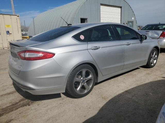 3FA6P0HR5DR142087 - 2013 FORD FUSION SE SILVER photo 3