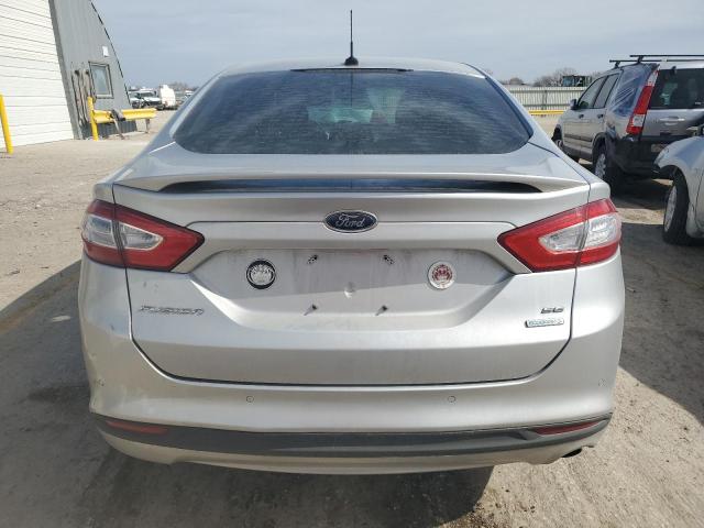 3FA6P0HR5DR142087 - 2013 FORD FUSION SE SILVER photo 6