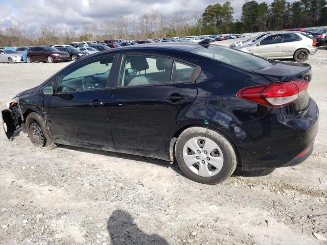 3KPFK4A75JE213297 - 2018 KIA FORTE LX BLACK photo 2