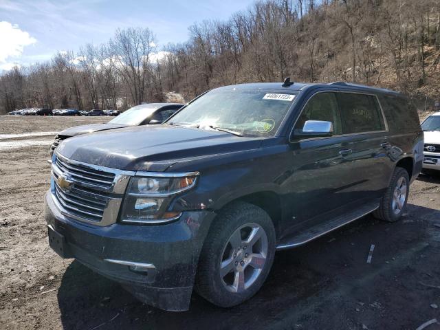 1GNSKJKC9HR208814 - 2017 CHEVROLET SUBURBAN K1500 PREMIER BLUE photo 1