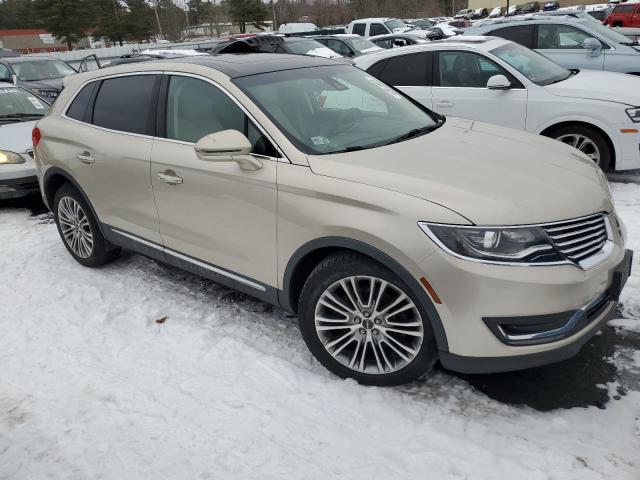 2LMPJ8LR0HBL37895 - 2017 LINCOLN MKX RESERVE Կրեմագույն լուսանկար 4