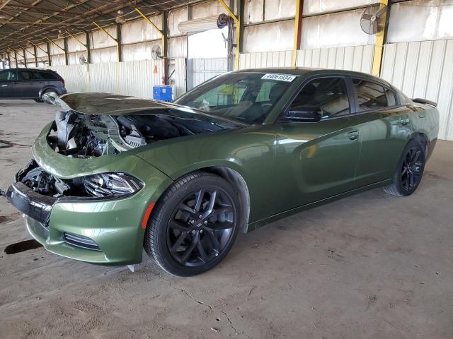 2C3CDXBG1LH228579 - 2020 DODGE CHARGER SXT GREEN photo 1