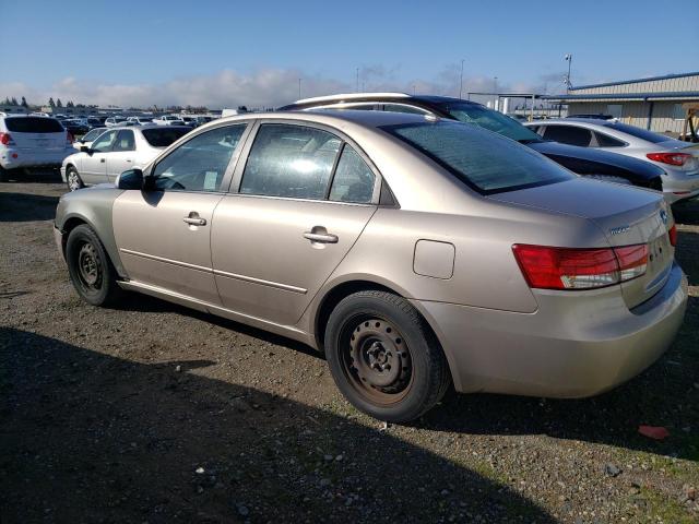 5NPET46C27H269216 - 2007 HYUNDAI SONATA GLS TAN photo 2