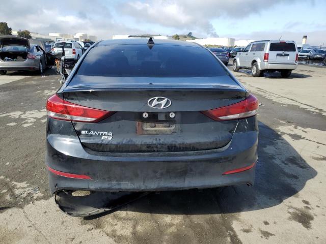 5NPD74LF7HH167409 - 2017 HYUNDAI ELANTRA SE BLACK photo 6