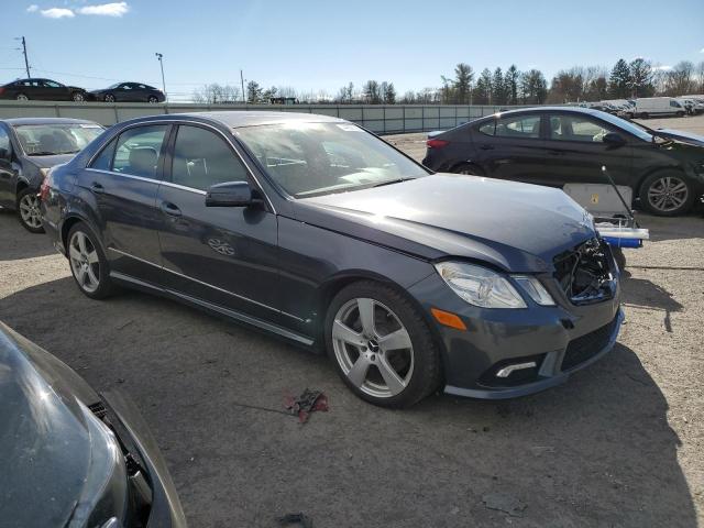 WDDHF8HB9BA425211 - 2011 MERCEDES-BENZ E 350 4MATIC GRAY photo 4