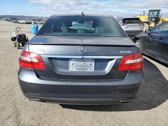 WDDHF8HB9BA425211 - 2011 MERCEDES-BENZ E 350 4MATIC GRAY photo 6