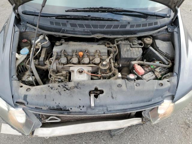 2HGFA1F65BH531543 - 2011 HONDA CIVIC LX-S ნაცრისფერი ფოტო 11