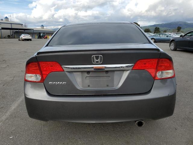 2HGFA1F65BH531543 - 2011 HONDA CIVIC LX-S GRAY photo 6