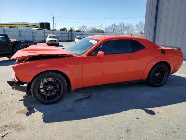 2C3CDZFJ2NH210788 - 2022 DODGE CHALLENGER R/T SCAT PACK ORANGE photo 1