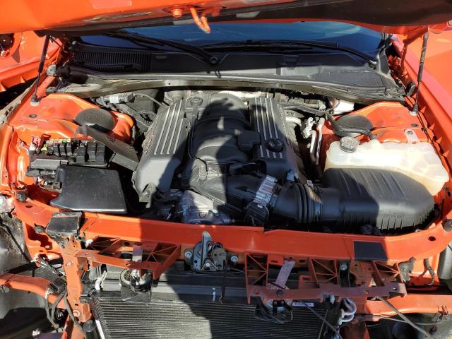 2C3CDZFJ2NH210788 - 2022 DODGE CHALLENGER R/T SCAT PACK ORANGE photo 11