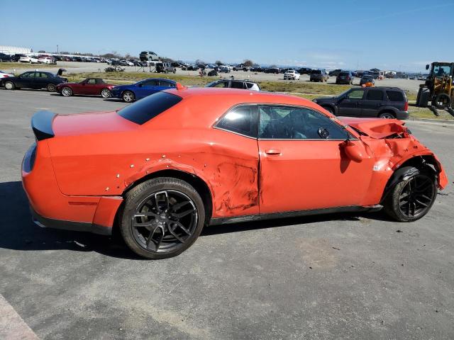 2C3CDZFJ2NH210788 - 2022 DODGE CHALLENGER R/T SCAT PACK ORANGE photo 3