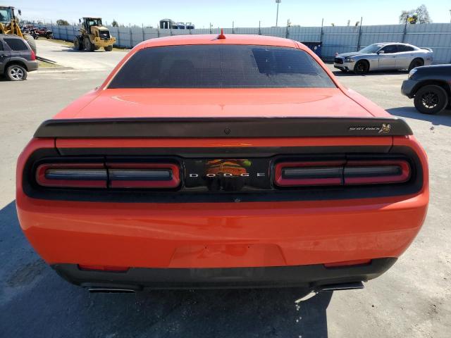 2C3CDZFJ2NH210788 - 2022 DODGE CHALLENGER R/T SCAT PACK ORANGE photo 6