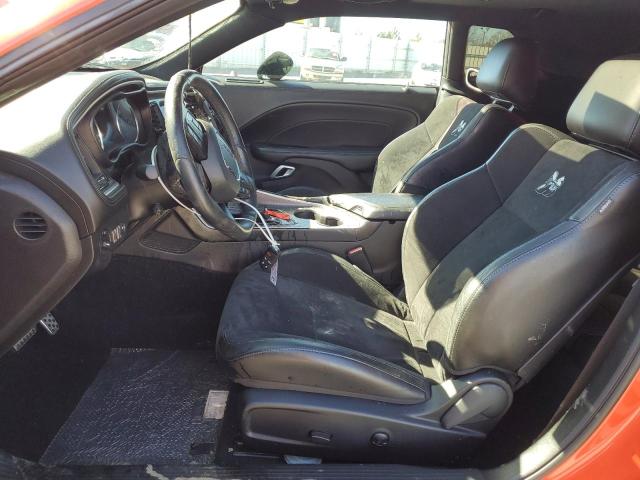 2C3CDZFJ2NH210788 - 2022 DODGE CHALLENGER R/T SCAT PACK ORANGE photo 7