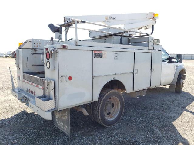 1FD4F46Y78EB87056 - 2008 FORD F450 SUPER DUTY WHITE photo 3