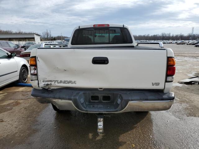 5TBRT3410YS023590 - 2000 TOYOTA TUNDRA ACCESS CAB WHITE photo 6