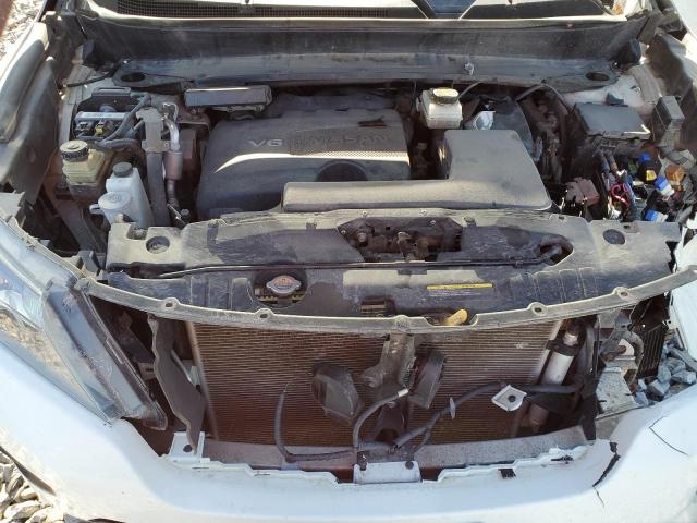 5N1DR2MM8JC652974 - 2018 NISSAN PATHFINDER S WHITE photo 12