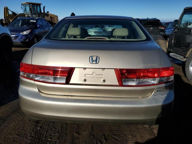 1HGCM66523A092560 - 2003 HONDA ACCORD EX GOLD photo 6