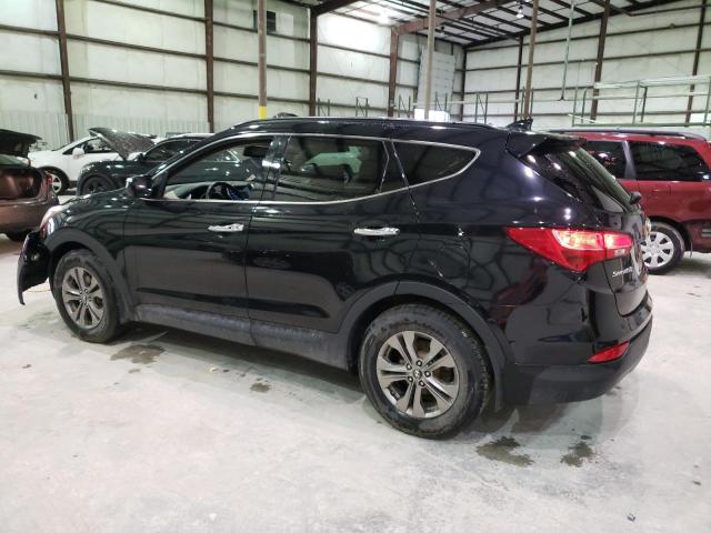 5XYZU3LB4DG076315 - 2013 HYUNDAI SANTA FE S BLACK photo 2