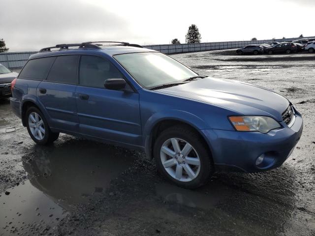 4S4BP61C077342349 - 2007 SUBARU OUTBACK OUTBACK 2.5I BLUE photo 4