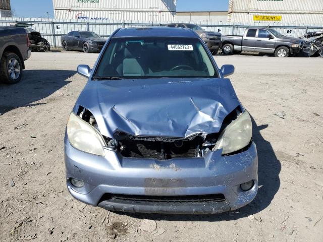 2T1KR32E65C464190 - 2005 TOYOTA MATRIX XR BLUE photo 5