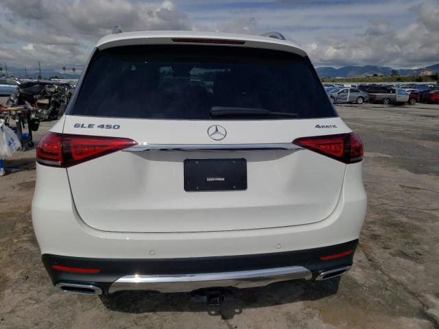 4JGFB5KE2NA807157 - 2022 MERCEDES-BENZ GLE 450 4MATIC WHITE photo 6