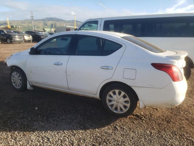 3N1CN7AP4EL816239 - 2014 NISSAN VERSA S WHITE photo 2