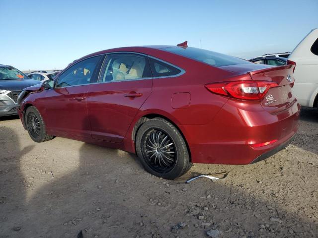 5NPE24AF3GH345336 - 2016 HYUNDAI SONATA SE RED photo 2