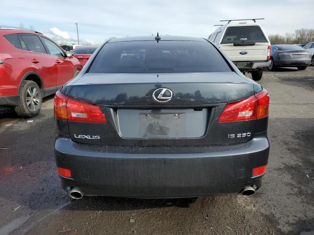 JTHBK262072035433 - 2007 LEXUS IS 250 BLACK photo 6