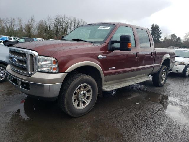 1FTSW31P56ED48375 - 2006 FORD F-350 SRW SUPER DUTY BROWN photo 1