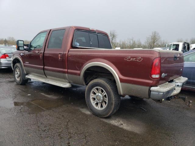 1FTSW31P56ED48375 - 2006 FORD F-350 SRW SUPER DUTY BROWN photo 2