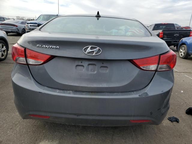 5NPDH4AE2DH422453 - 2013 HYUNDAI ELANTRA GLS GRAY photo 6