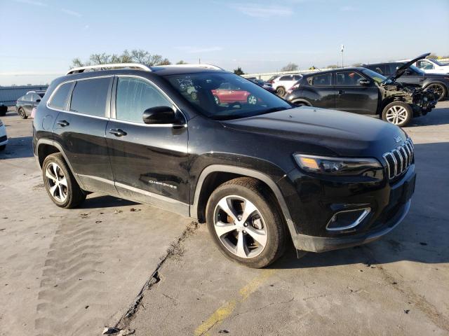 1C4PJLDB9KD275080 - 2019 JEEP CHEROKEE LIMITED BLACK photo 4