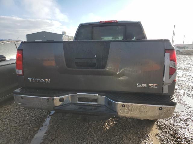 1N6AA07A87N209075 - 2007 NISSAN TITAN XE GRAY photo 6