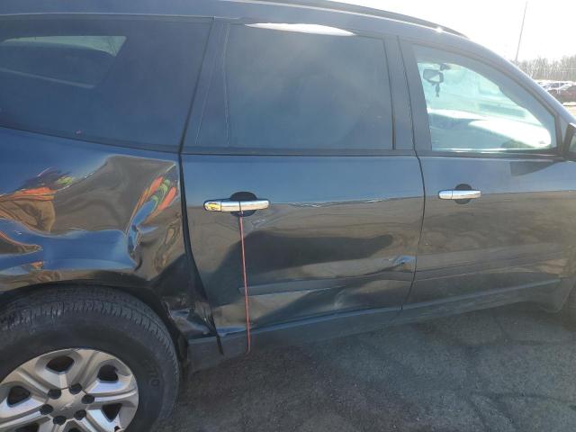 1GNKVFKD7DJ100939 - 2013 CHEVROLET TRAVERSE LS GRAY photo 10