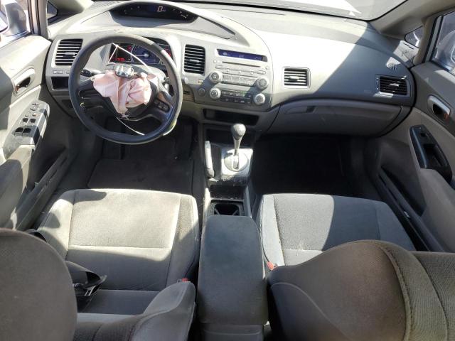 1HGFA16546L032037 - 2006 HONDA CIVIC LX SILVER photo 8