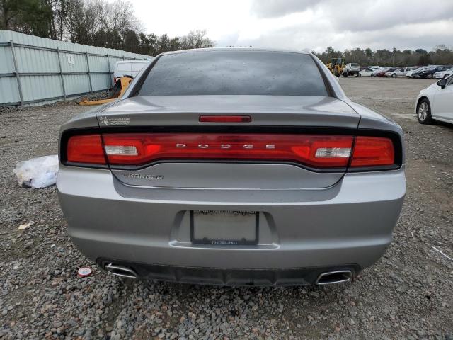 2C3CDXBG9EH295952 - 2014 DODGE CHARGER SE SILVER photo 6